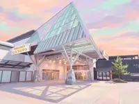 Cascades Casino Langley glass canopy